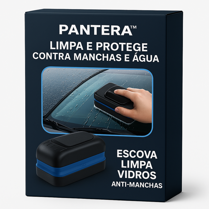 Escova Limpa Vidros Anti-Manchas Pantera™