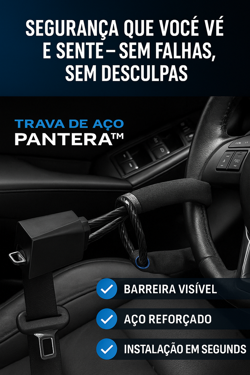 Trava de Aço Pantera