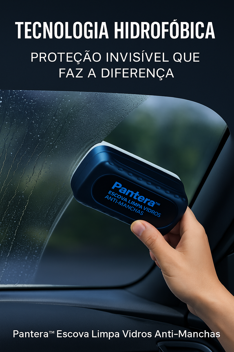 Escova Limpa Vidros Anti-Manchas Pantera™