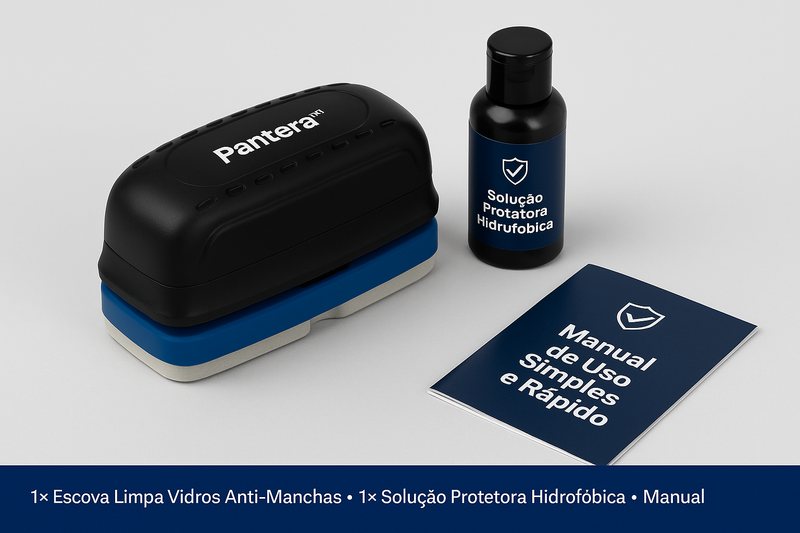 Escova Limpa Vidros Anti-Manchas Pantera™