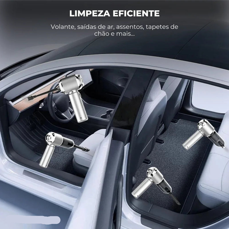 Aspirador de Pó Sem Fio Automotivo Panter